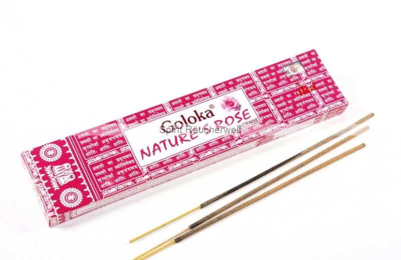 Rose | Goloka natures Masala Räucherstäbchen