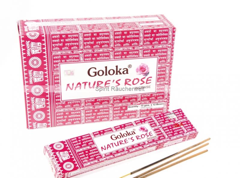 Rose | Goloka natures Masala Räucherstäbchen