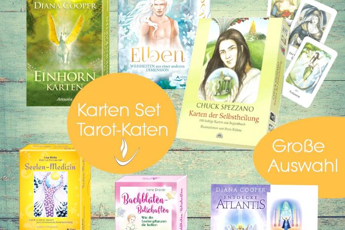 Kartenset spirituell  - esoterik -  Schirner Verlag - Tarot Karten kaufen